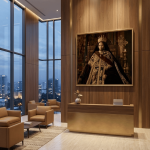 Empress Zewditu of Ethiopia – Imperial Royal Portrait Canvas Wall Art
