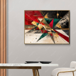 Tibeb Geometric Weaving Avant-Garde Abstract
