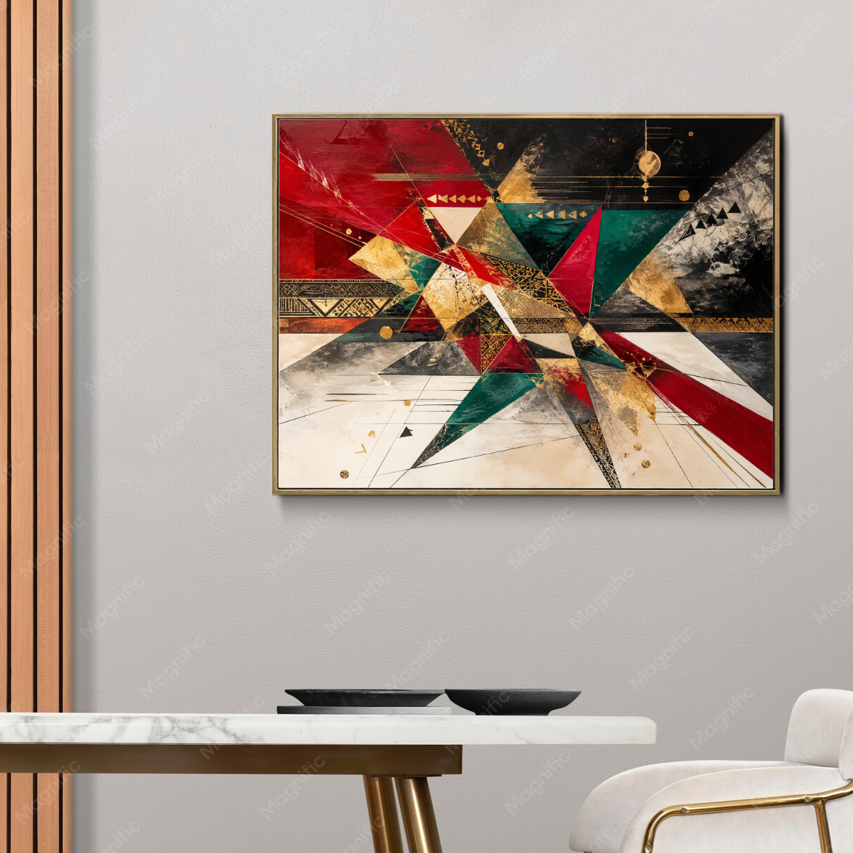 Tibeb Geometric Weaving Avant-Garde Abstract