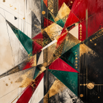 Tibeb Geometric Weaving Avant-Garde Abstract