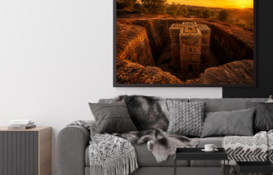 Wall Art in Ethiopia: Blending Modern Aesthetics with Habesha Heritage