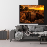 Lalibela Sunset Canvas Print